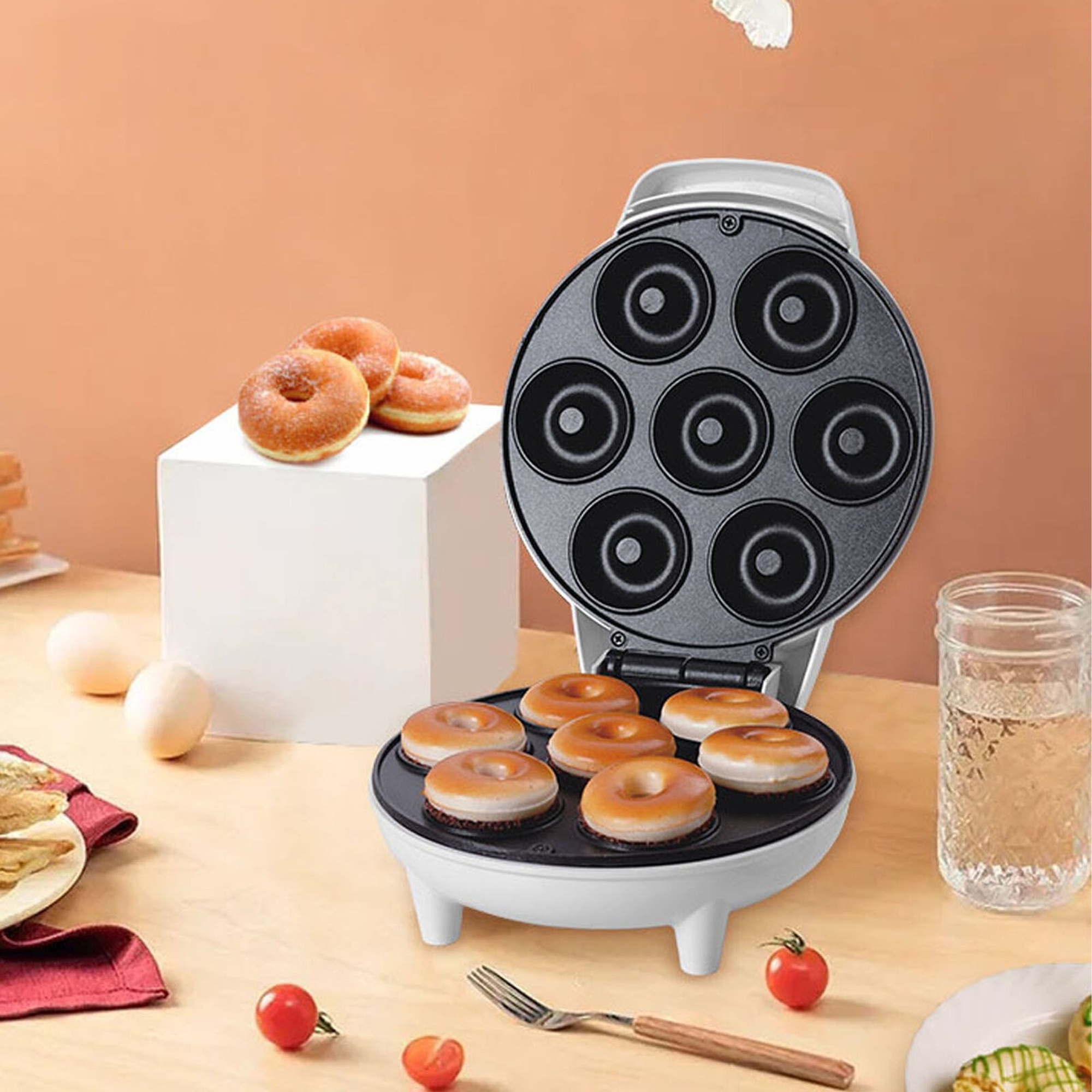 Электрическая машинка для выпечки пончиков KUCALL Donut Maker KC-TTQ-1  купить в минске с доставкой по всем регионам РБ - Интернет-магазин  ALLmart.by shopping в Минске и Беларуси