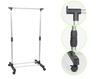 Вешалка для одежды телескопическая на колесиках Single-Pole Telescopic Clothes rack