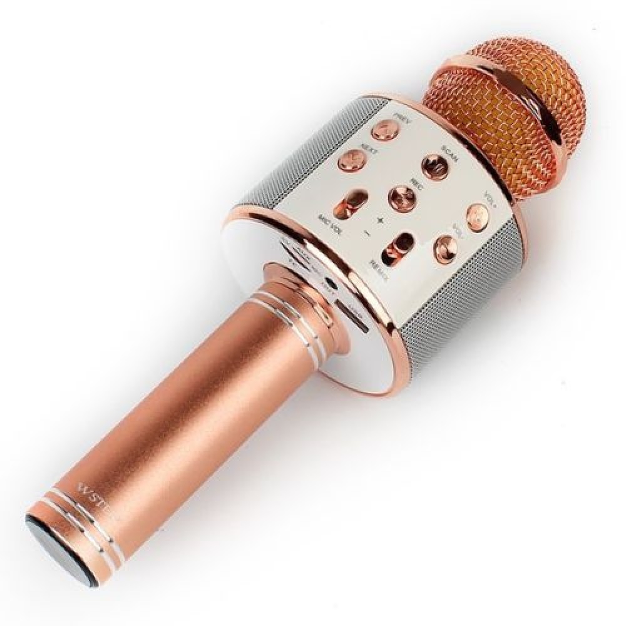 Микрофон ws 858. Микрофон Wster WS-858 Rose Gold. Караоке микрофон Wster WS 858. Микрофон Вестер 858. Беспроводной караоке-микрофон Wster WS-858 Gold.